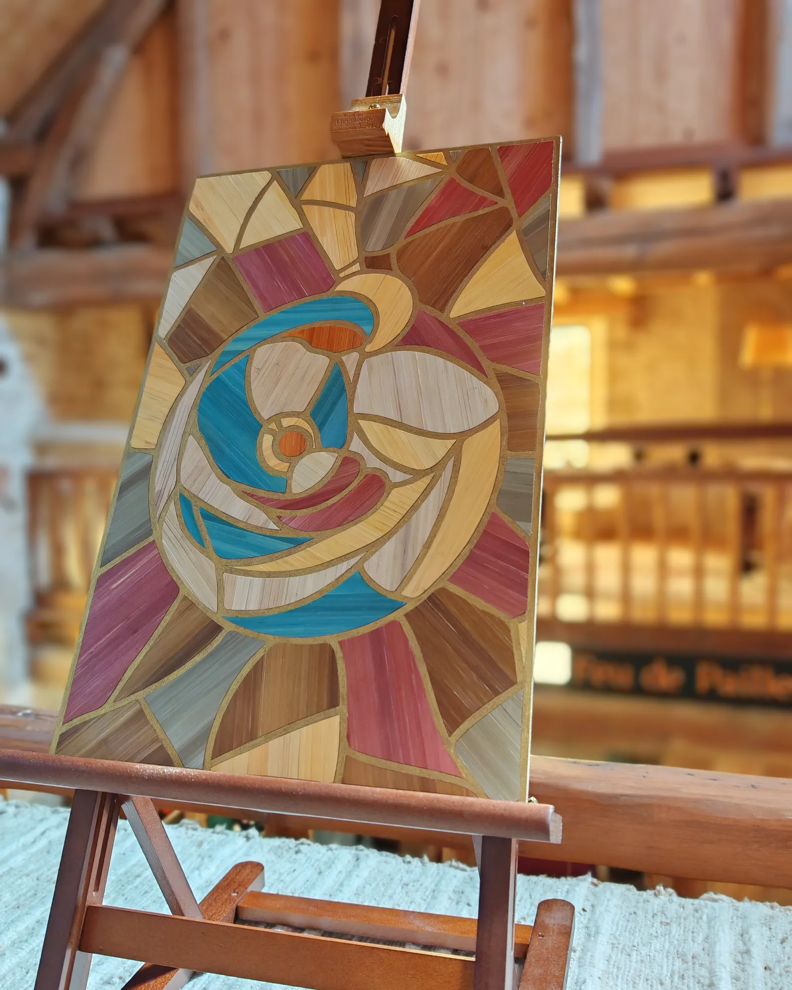 Tableau Vierge à l'enfant